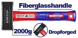 Búa tạ 2000g emtop EHAMSH2000