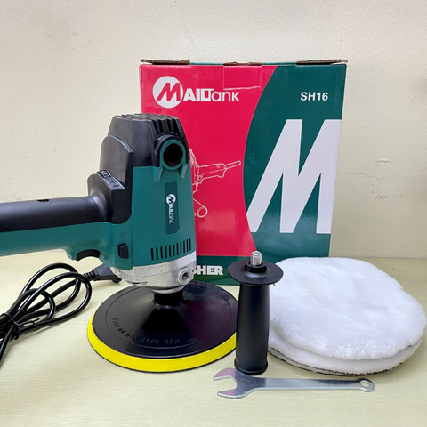 Máy Chà Nhám Máy Đánh Bóng Xe Hơi 5 Inch Mailtank SH16, Máy Đánh Bóng 900W Cốt 16mm Bảo Hành 6 Tháng