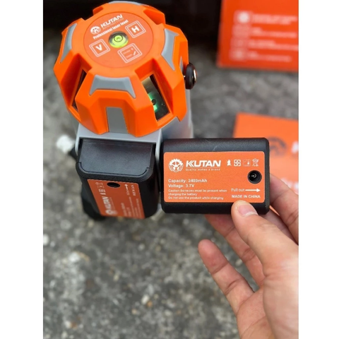 Máy Laser, Máy Bắn Tia, Cân Bằng Cốt Nền 5 Tia Xanh Kutan TX-155 Bóng Led Siêu Sáng Bảo Hành 12 Tháng