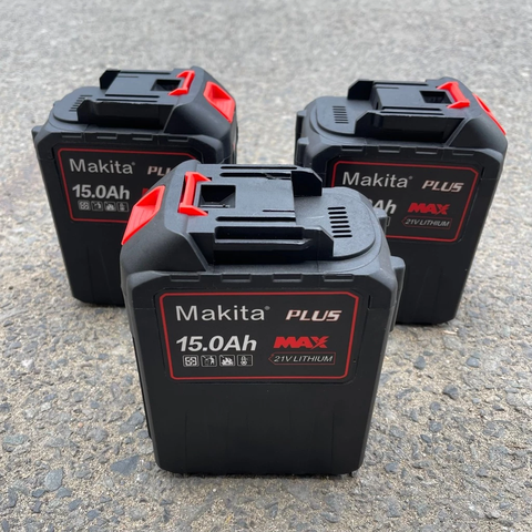 Pin 30 Cell 8 Mosfet 15Ah Dung Lượng Cao Chân Phổ Thông M21 4Cm, Dùng Máy Khoan, Máy Mài, Bulong,... Có Đèn Báo Pin