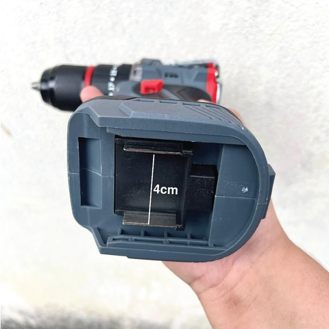 Thân máy Khoan 13 ly Elex động cơ lõi đồng, không chổi than, đầu autoclock