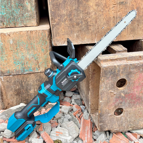 [KÈM XÍCH THAY THẾ] Thân Máy Cưa Xích Pin MAKITA 12 inch Cần Nối Dài 60Cm, Không Chổi Than, Bơm Nhớt Tự Động