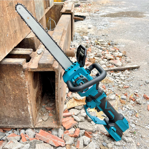 [KÈM XÍCH THAY THẾ] Thân Máy Cưa Xích Pin MAKITA 12 inch Cần Nối Dài 60Cm, Không Chổi Than, Bơm Nhớt Tự Động