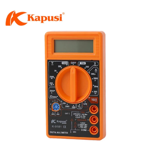 Đồng hồ vạn năng đo điện Kapusi K-9181 dùng đo điện AC, DC