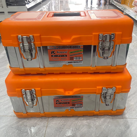 Thùng Đựng Đồ, Hộp Đựng Đồ Nghề Nghề Khoá INOX Kapusi Cao Cấp Nhiều Kích Thước