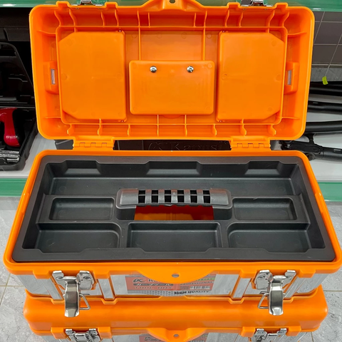 Thùng Đựng Đồ, Hộp Đựng Đồ Nghề Nghề Khoá INOX Kapusi Cao Cấp Nhiều Kích Thước