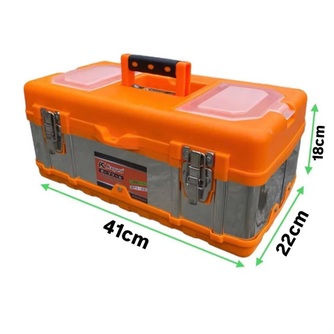 Thùng Đựng Đồ, Hộp Đựng Đồ Nghề Nghề Khoá INOX Kapusi Cao Cấp Nhiều Kích Thước