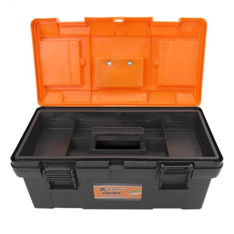 Thùng Đựng Đồ Nghề Nhựa, Hộp Đựng Dụng Cụ KAPUSI Nhiều Kích Thước, Hộp đựng đồ nghề đa năng cầm tay, cơ khí, máy móc