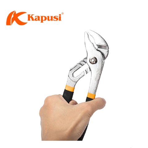 Kìm mỏ quạ cao cấp Kapusi kích cỡ 10 inch, 12 inch chất liệu thép CR-V, kìm mỏ quạ vặn đai ốc đa năng