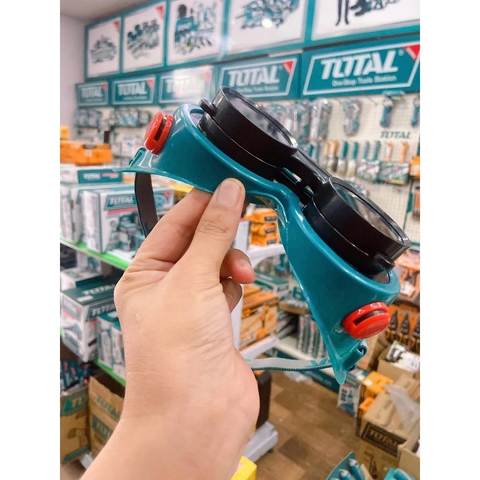 Kính Hàn 2 Lớp Trắng Đen TOTAL TSP303 Hàng Chính Hãng, Kính Bảo Hộ Lao Động Bảo Vệ Mắt Tránh Tia Sáng Của Máy Hàn  5.0  2 đánh giá Đã bán 7