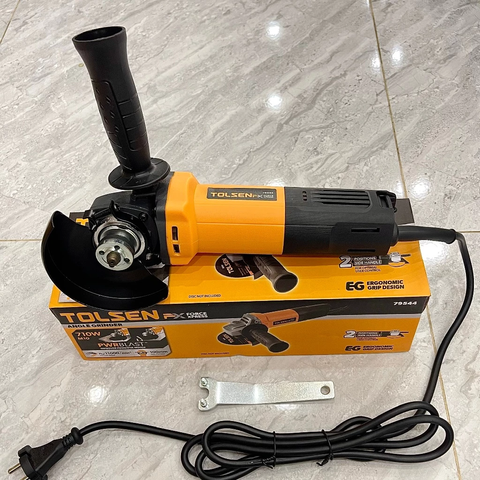 Máy mài Cầm Tay TOLSEN 79544 Lưỡi Cắt 100mm Công Suất 710w Công Tắc Đuôi