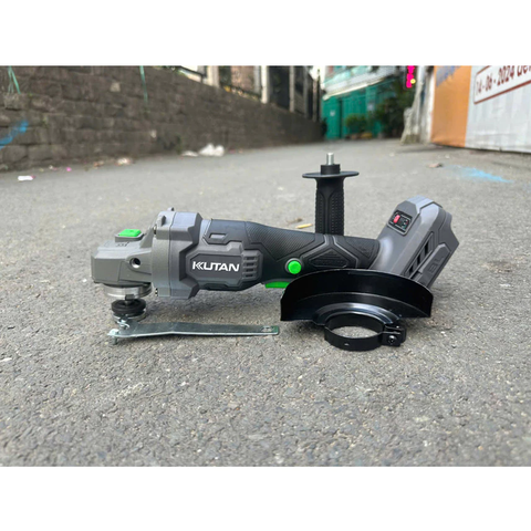 [TẶNG LƯỠI CẮT ĐA NĂNG] Thân Máy Mài Pin Kutan Động Cơ Không Chổi Than Xám Đá 100 Chân Pin Phổ Thông Bảo Hành 6 Tháng