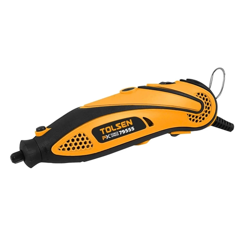 Bộ 108 Chi Tiết Máy Mài MINI 135W TOLSEN 79555, Máy Mài Khuôn Mỹ Nghệ 135W