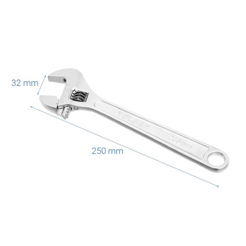 Mỏ Lếch Cán Trơn TOLSEN Nhiều Kích Thước 20mm, 25mm, 30mm, Cờ Lê Vòng Miệng Nhiều Size Sử Dụng Cho Gia Đình và Thợ