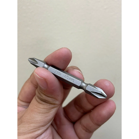 (Hộp 10 mũi) Mũi bắt vít PH2-Mũi Vít Siêu Cứng - Đầu bắn vít nam châm, đầu bake bền bỉ tiện dụng