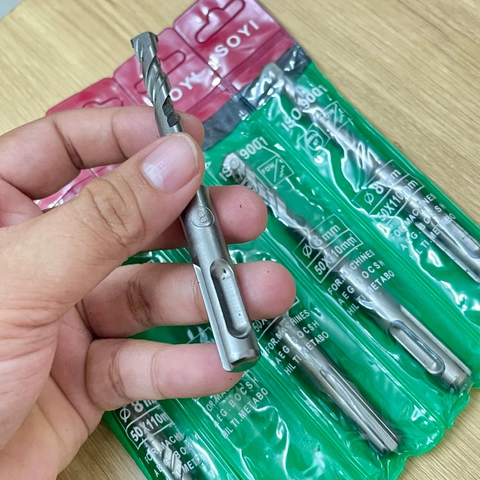 [CHUÔI GÀI] Mũi khoan bê tông Khoan tường phi 8mm - dài 110mm chuôi gài - Soyi - HÀNG XỊN
