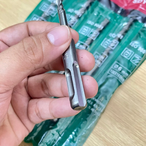 [CHUÔI GÀI] Mũi khoan bê tông Khoan tường phi 6mm - dài 160mm chuôi gài - Soyi - HÀNG XỊN