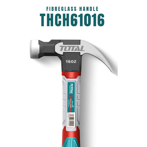 Búa nhổ đinh TOTAL 450g THCH61016 Móng Búa Từ Tính