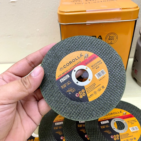 Combo 5 Đĩa Cắt Corolla 1 Tấc _ Đá Cắt S Chất liệu cao cấp Đá cắt được thiết kế với chất liệu cao cấp nên sở hữu độ rắn
