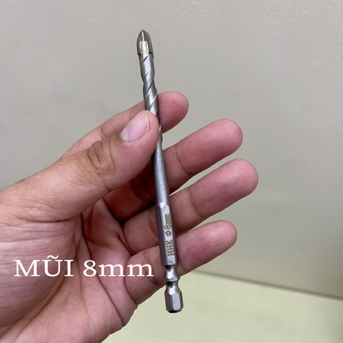 Mũi khoan đa năng cao cấp 4 cạnh chân lục giác