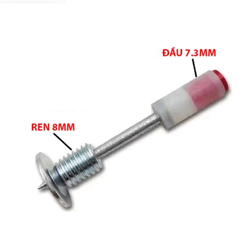 [ĐẦU 7.3mm] Đinh Ren M8, Đinh Hạt Nổ M8 Các Loại (7.3mm)