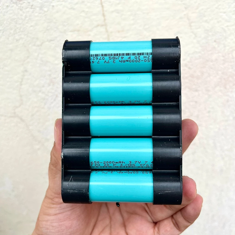 PIN 10 CELL WORKFIX Xanh Lá Vỏ Chống Cháy, Chân Pin Phổ Thông M21, Dùng Máy Khoan, Máy Mài,...