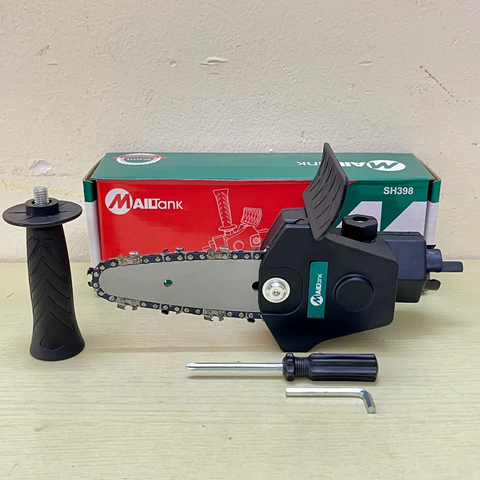 [THANH LÝ XẢ KHO] Bộ Chuyển Đổi Máy Khoan Thành Máy Cưa Xích Mailtank, Lưỡi Cưa Xích Gắn Khoan pin Khoan điện cầm tay
