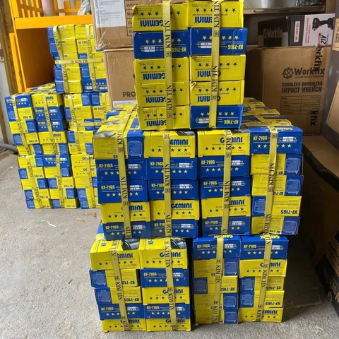 [CUỘN HÀN 1KG] Dây Hàn Mig, Cuộn Dây Hàn Mig Lõi Thuốc Gemini KF-71GS Trọng Lượng 1kg. Kích Thước 0.8mm, 1.0mm Hàn Sắt