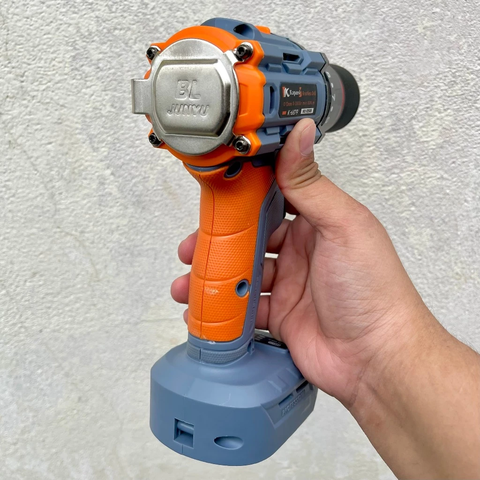 Thân Máy Khoan Pin KAPUSI K-6879 Đầu Kẹp 13 Ly 3 Chức Năng Động Cơ Không Chổi Than Tặng Kèm 4 Mũi Khoan và 1 Mũi Vít