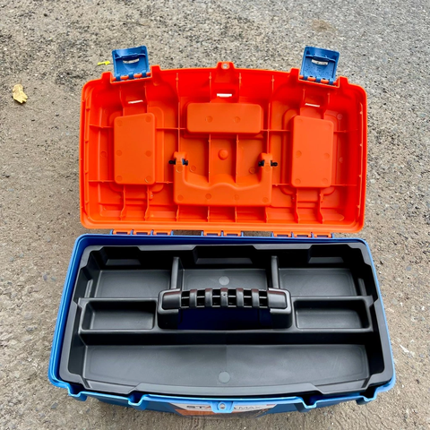 [KÈM BAO TAY CHẤM BI & PK KHOAN] Hộp Đựng Đồ Nghề STAKA KA-6035 Thùng Đựng Đồ Nghề 18 INCH Nhựa PP Cứng Cáp Chịu