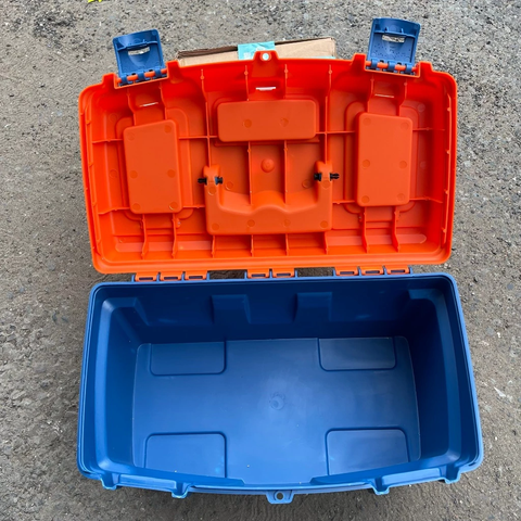 [KÈM BAO TAY CHẤM BI & PK KHOAN] Hộp Đựng Đồ Nghề STAKA KA-6035 Thùng Đựng Đồ Nghề 18 INCH Nhựa PP Cứng Cáp Chịu