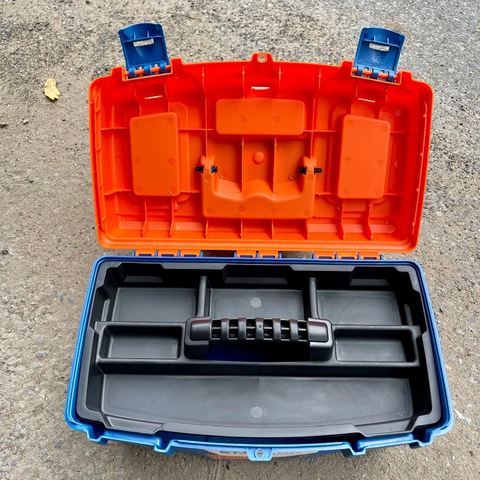 [KÈM BAO TAY CHẤM BI & PK KHOAN] Hộp Đựng Đồ Nghề STAKA KA-6035 Thùng Đựng Đồ Nghề 18 INCH Nhựa PP Cứng Cáp Chịu Lực Tốt