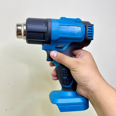 Máy Khò Nhiệt Dùng Pin, Máy Thổi Hơi Nóng Khò Màn Co Dùng Pin Chân Phổ Thông M21, Nhiều Chế Độ Gió Và Tùy Chỉnh Nhiệt