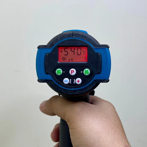 Máy Khò Nhiệt Dùng Pin, Máy Thổi Hơi Nóng Khò Màn Co Dùng Pin Chân Phổ Thông M21, Nhiều Chế Độ Gió Và Tùy Chỉnh Nhiệt