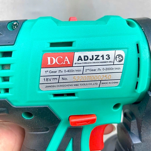 Máy Khoan Bê Tông Pin DCA, Máy Khoan Búa Dùng Pin 18V DCA ADJZ13L, Đầu Kẹp 13mm