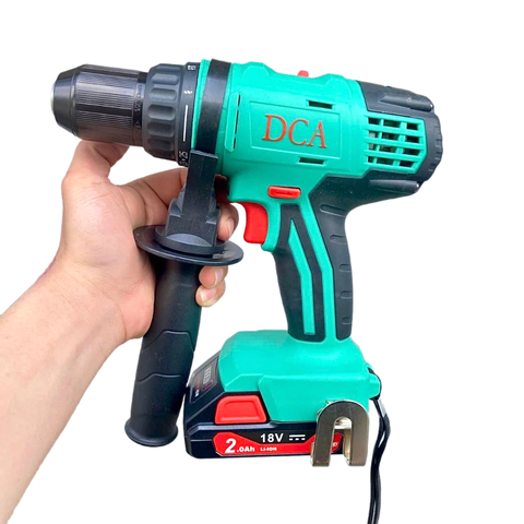 Máy Khoan Bê Tông Pin DCA, Máy Khoan Búa Dùng Pin 18V DCA ADJZ13L, Đầu Kẹp 13mm