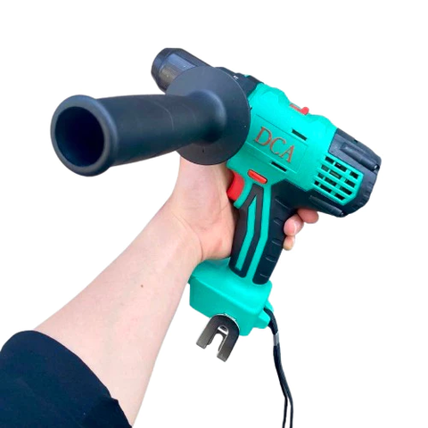 Thân Máy Khoan Búa Dùng Pin 18v DCA ADJZ13Z, Đầu Kẹp 13 ly Không Chổi Than