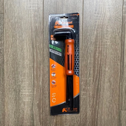 Bộ Lục Giác Bi Đen 8 Chi Tiết Chữ L KAPUSI Từ 1.5-10mm, Thép CRV Cao Cấp K-0196