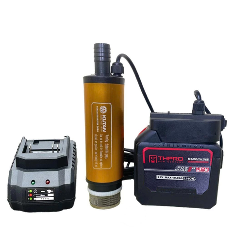 Máy Bơm Chìm KUTAN, Máy Bơm Nước Dùng Pin, Máy Bơm Dầu, Máy Bơm Nước Mini Dùng pin Chân Phổ Thông M21