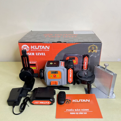 [MẪU MỚI] Máy Bắn Cốt Cân Mực Tia laser 12 Tia KUTAN KTX-559 Bảo Hành 12 Tháng