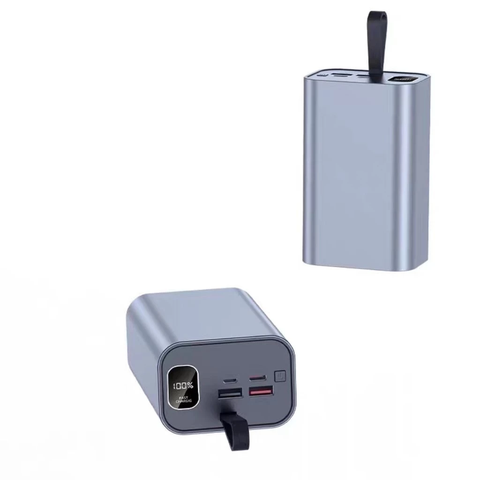 Box Sạc Dự Phòng 6 Cell Pin 21700 Nhôm, Vỏ Sạc Dự Phòng 6 Cell Pin, full phụ kiện KHÔNG KÈM PIN