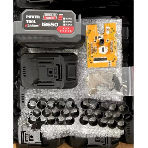 Vỏ - Mạch Pin Chân Phổ Thông 5s3p 15 Cell Vỏ Xám, Vỏ Pin Chân Phổ Thông M21 Chống Sốc Mạch 90A KHÔNG KÈM CELL PIN