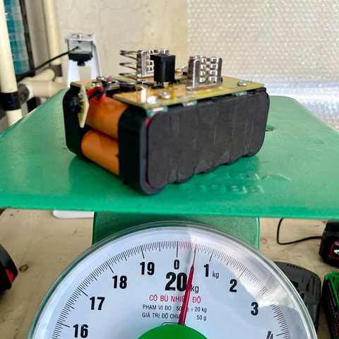 Pin Đóng 10 Cell 5ah POWER TOOL Dung Lượng Thật Chân Phổ M21 Thông Bảo Hành 6 Tháng