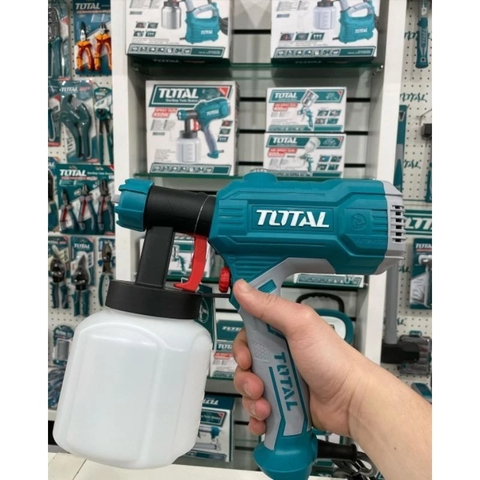 Máy Phun Sơn Dùng Điện 450W TOTAL TT3506, Động Cơ Mạnh Mẽ, Dung Tichs 800ml