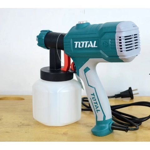 Máy Phun Sơn Dùng Điện 450W TOTAL TT3506, Động Cơ Mạnh Mẽ, Dung Tichs 800ml