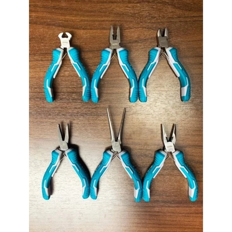 Bộ Kìm Đa Năng Làm Trang Sức 6 Chi Tiết TOTAL THT1K0511, Bộ 6 Kìm Mini Làm Trang Sức Total