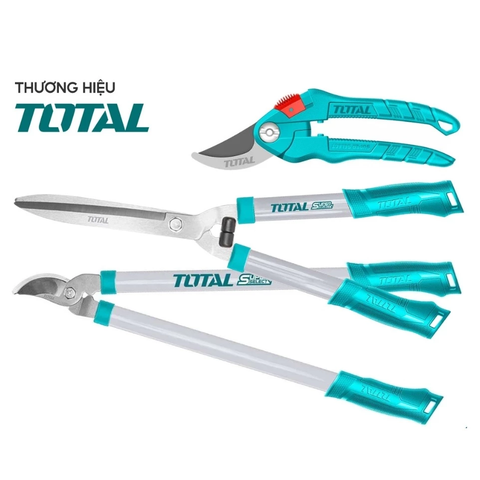Bộ 3 kéo Cắt Tỉa Cành TOTAL THT1578033 Gồm Kéo Cắt Cành 200mm, Kéo Cắt Hàng Rào 550mm, Kéo Cắt Tỉa Cây Cảnh 690mm