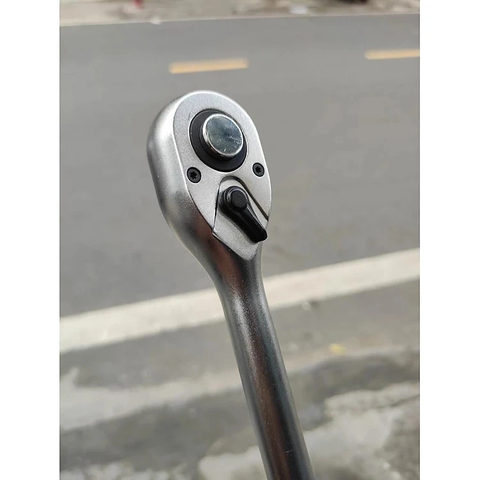 Cần Tuýp Tự Động, Tay Vặn Mở Rộng 1/2 inch Dài 320- 450mm TOTAL THT106128L, Dài 320-450mm, Xử Lý Nhiệt, Mạ crom