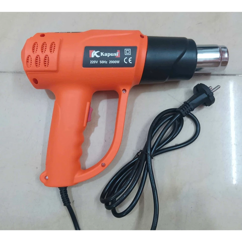 Máy Khò Nóng 2000W Kapusi K-9013, 2 Mức Nhiệt, Máy Khò Thổi Hơi Nóng , Thổi Nhiệt Dán Ni Lông, Decal, Phim Cách Nhiệt