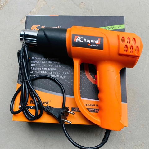 Máy Khò Nóng 2000W Kapusi K-9013, 2 Mức Nhiệt, Máy Khò Thổi Hơi Nóng , Thổi Nhiệt Dán Ni Lông, Decal, Phim Cách Nhiệt